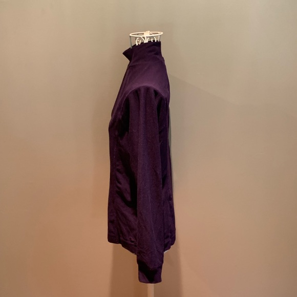 ATHLETIC WORKS Purple Fitted Active Turtleneck (S) - Picture 2 of 8